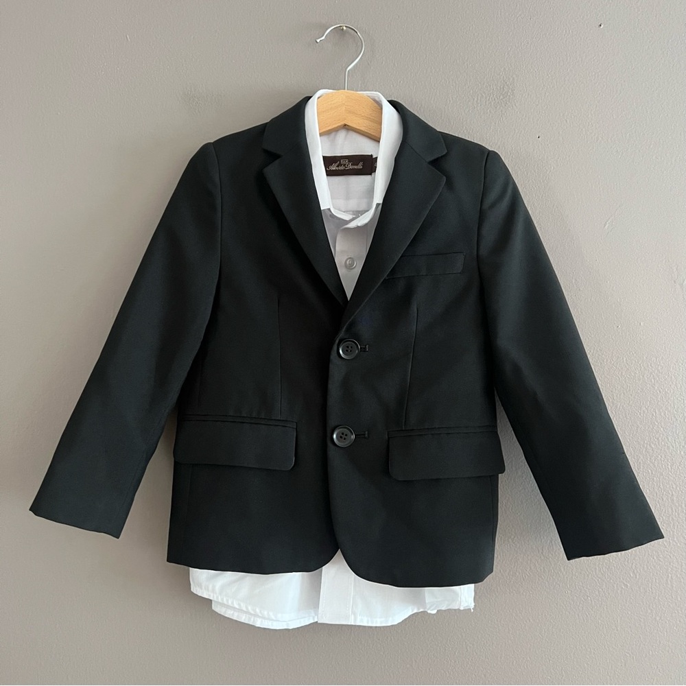 OppoSuits Black Kids Blazer